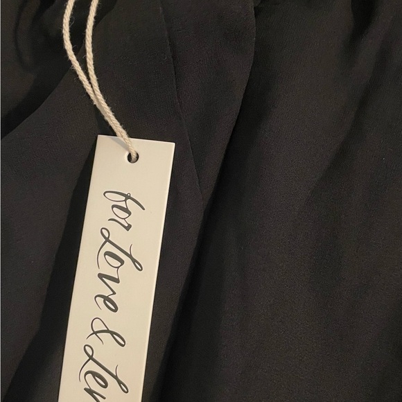 For Love And Lemons Black Rose Embellished Maxi Dress - Picture 5 of 5